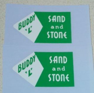 buddy l decals in Vintage Manufacture (Pre 1970)