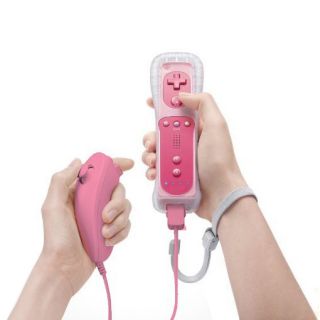 New Built in Motion Plus Remote and Nunchuck Controller for Nintendo 