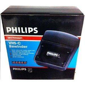philips vhs c (compact vhs tape) cassette rewinder NEW