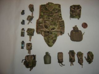 Scale Soldier Story U.S. Army in Afghanistan Camo Body Armour US
