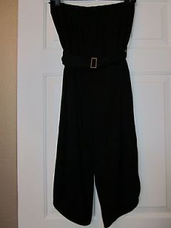 New BCBG Max Azria size XXS black one piece sleeveless romper/jumpsuit 