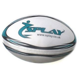 Splay Size 3 Rugby Ball ALL WEATHER CLUB Ball Rubber Balls dotted grip 