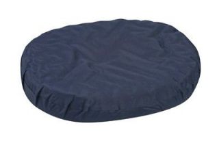 Donut Pillow Convoluted Foam Ring Cushion, 16in, 18in, Navy (Blue 