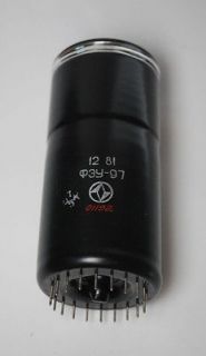 Russian ultraviolet UV PMT (photomultipli​er vacuum tube) FEU 97 NOS
