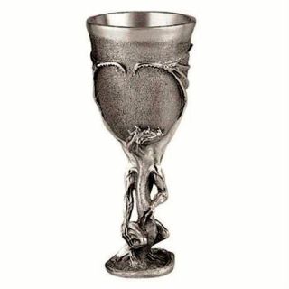 Royal Selangor Lord of Rings Collection Smaug Goblet in the original 
