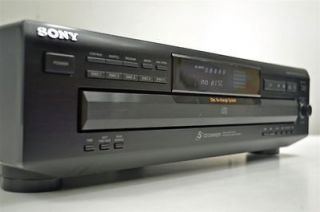 Sony Stereo Compact Disc Multi CD Player Changer CDP CE215