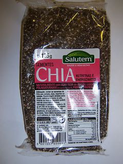 Organic CHIA SEEDS  Salvia Hispanica  rich in omega 3   125gr