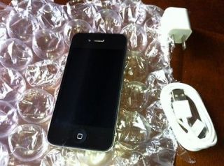 Unlocked Apple iPhone 4 16GB Black Pristine Condition   No Contract 
