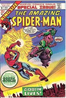 AMAZING SPIDER MAN KING SIZE ANNUAL #9 GREEN GOBLIN LIVES 1973 FVF (7 