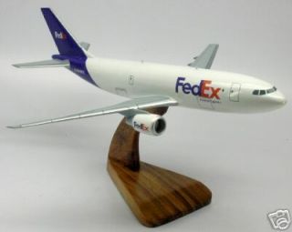 310 Airbus Fed Ex FedEx A310 Airplane Wood Model Big