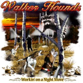   Sleeved Shirt Coon Dog Hunter Hunting Walker Hound Raccoon Lights