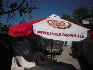 Newcastle Outdoor Patio Umbrella W/Pole Professional Grade by K 