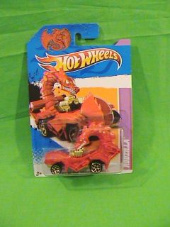 HOT WHEELS RODZILLA RED VEHICLE YEAR OF THE DRAGON EDITION 2012 NEW 
