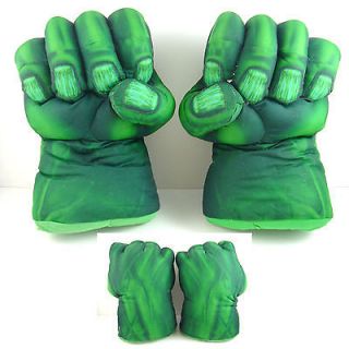   Hulk Smash Hands Plush Punching Boxing Type Fist Gloves Gift
