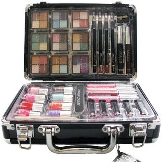 Colour Couture 36 Piece Vanity Case Cosmetic Makeup Train Box Gift Set