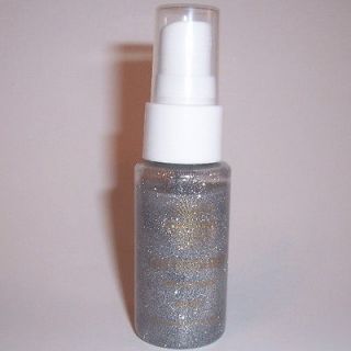 Silver Color Glitter Spray Body Hair Mehron Colored Makeup Make Up 