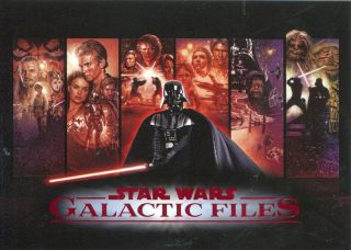 Star Wars Galactic Files Red Parallel Singles 1   30 Click the drop 