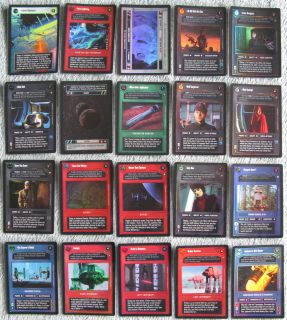 Star Wars CCG Reflections II (2) Rare Foil Cards Part 2/4 (Dark Side)