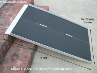   Wheelchair and Scooter Ramp  LiteRamp™ Suitcase Folding Ramps