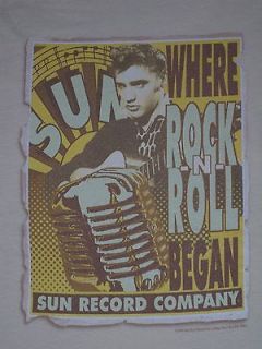 Elvis Presley Sun Record Company Womens Jr. Top (Size: XL, Color 