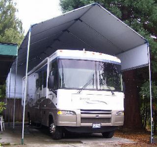   Own DIY 14x44 Portable Carport Shelter Garage Kit RV/Boat Trailer 5th