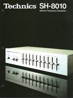 Technics SH 8017 Stereo 7 Band Graphic Equalizer