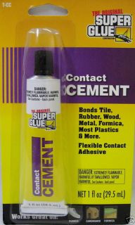The ORIGINAL SUPER GLUE Contact Cement New!