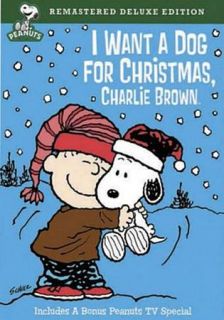 Want a Dog for Christmas, Charlie Brown DVD, 2009, Deluxe Edition 