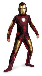 Iron Man Movie Mark III Armor Super Hero Dress Up Halloween Child 