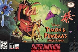 Timon Pumbaas Jungle Games Super Nintendo, 1997