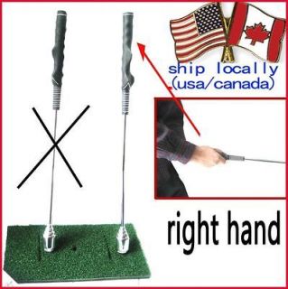 A99 golf training aid Right handed warm up Golf Stick swing trainer 