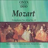 Mozart Symphony No. 40 No. 41 CD, Onyx Classix