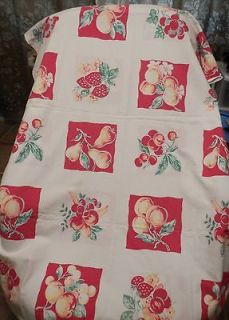 vintage fruit tablecloth in Tablecloths