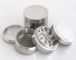 4pc Indian Crusher Tobacco Herb Grinder w/ Life Time Warranty 