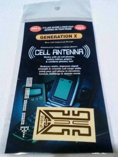   Cell Phone Antenna Signal Reception Booster Smartphone Tablet Pager
