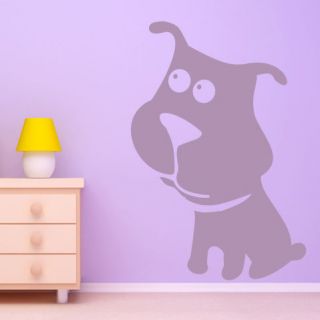 Cartoon Dogs Bull Dog Wall Stickers Wall Art Decal Transfers