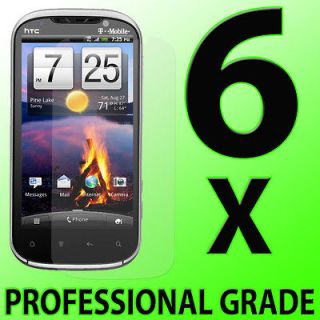 6x Ultra Clear LCD Screen Protector Cover Film for T Mobile HTC Amaze 
