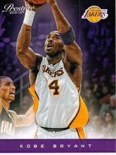 2012  13 Prestige Kobe Bryant #21 Los Angeles Lakers