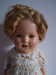 13 Composition Ideal Shirley Temple Doll