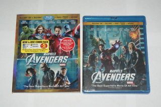   MARVELS THE AVENGERS TARGET EXCLUSIVE 4 DISC BLU RAY 3D COMBO PACK