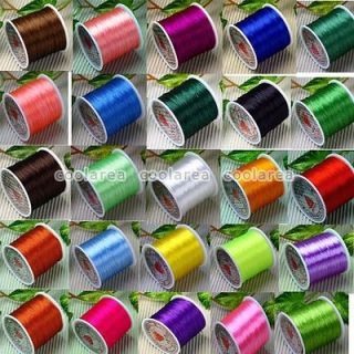   10 Roll Elastic Stretch Thread Cord For Bracelet Jewelry Making 0.5mm