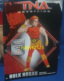 TNA Hulk Hogan Muscle Costume Size 8 Med New Medium M 7 8 Childs Boys 