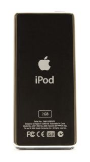 Apple iPod nano 1st Generation Black 2 GB