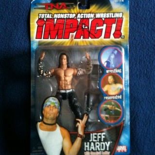 TNA Impact RARE Marvel Jeff Hardy Figure w Ladder WWF WWE MOC