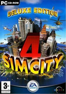 SIMCITY SIM CITY 4 DELUXE + RUSH HOUR FOR PC SEALED NEW