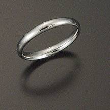 PLATINUM RING 2mm COMFORT FIT WEDDING BAND/BANDS/RINGS