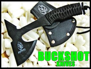 TOMAHAWK battle outdoor THROWING AXE hatchet spear Knife BUCKSHOT 