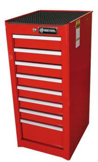 Britool BSCR8 RED 8 Drawer Toolbox Side Cabinet WITH DRAWERS