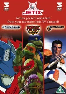 Transformers/Action Man/Ninja Turtles DVD