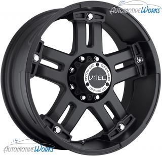   5x5.5 +12mm Matte Black Wheels Rims Inch 17 (Fits Geo Tracker